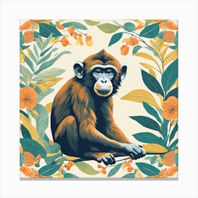 Chimpanzee 1 Canvas Print