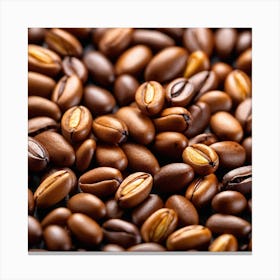 Coffee Beans 355 Canvas Print