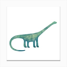 Diplodocus Dinosaur Canvas Print