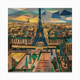 Parisian Reverie – A Love Letter To The City Of Lights Canvas Print