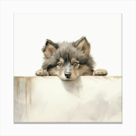 Husky Puppy 2 Canvas Print