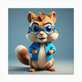 Chipmunk 9 Canvas Print