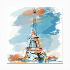 Eiffel Tower Paris Canvas Print