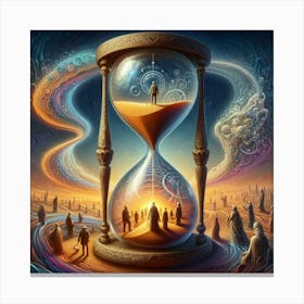 Hourglass 1 Canvas Print