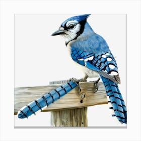 Blue Jay 2 Canvas Print