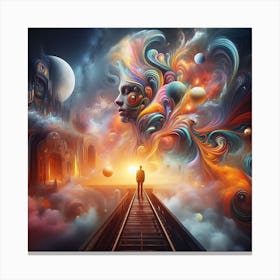 Psychedelic Art 1 Canvas Print