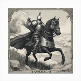 King Of The Knights Canvas Print