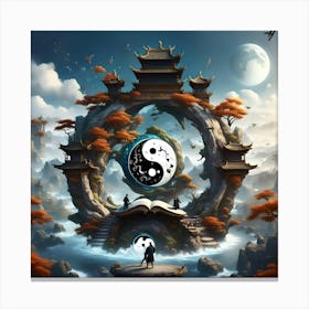 Yin - Yang #2 Canvas Print