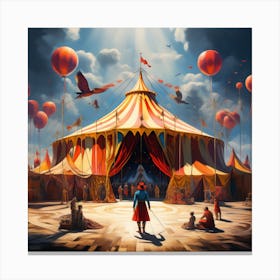 Circus Canvas Print