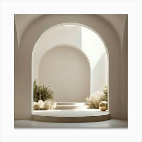 Archway Stock Videos & Royalty-Free Footage 61 Canvas Print