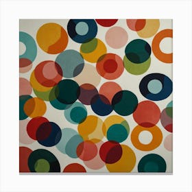 Circles 8 Canvas Print