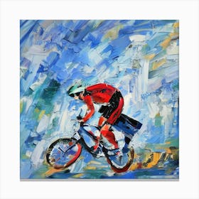 FINISH THE RACE! #00014 Canvas Print