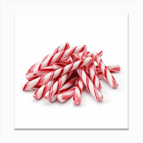 Candy Canes Canvas Print