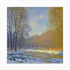 Winter Scene Canvas Print