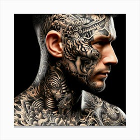 Portrait Artwork 264 Canvas Print