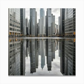 Chicago Skyline 2 Canvas Print