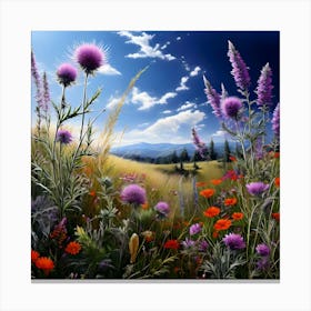 Wildflowers 1 Canvas Print