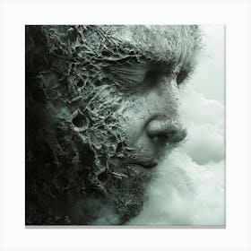 Man In The Clouds Canvas Print