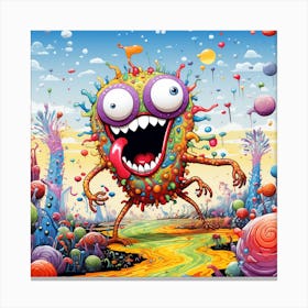 Monster Monster Monster 1 Canvas Print