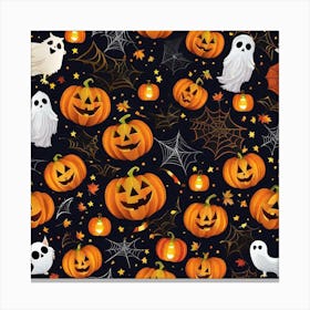 Halloween Pumpkins 13 Canvas Print