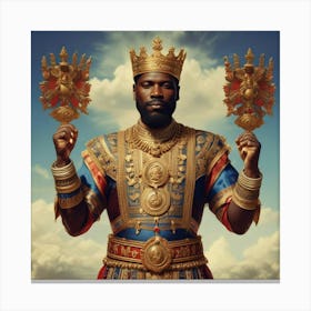 King Canvas Print