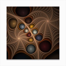 Fractal Fantasy Abstract Design Canvas Print