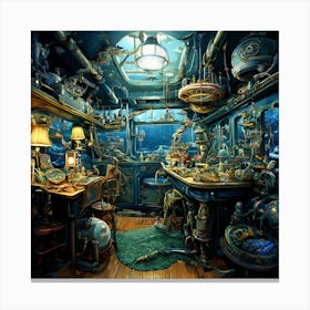 Sailor'S Workshop Canvas Print