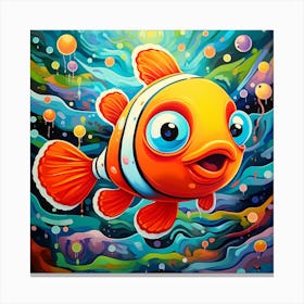 Clown Fish 6 Canvas Print