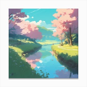 Cherry Blossoms 7 Canvas Print