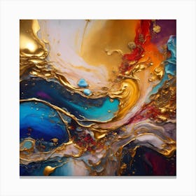 Abstract - Abstract Stock Videos & Royalty-Free Footage Canvas Print