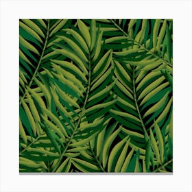 Tropical Leaves 1 Canvas Print