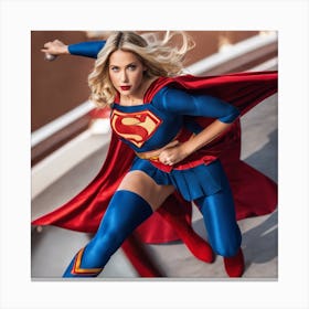 Supergirl 6 Canvas Print