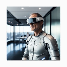 Futuristic Man 186 Canvas Print