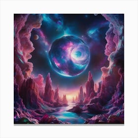 Ethereal Universe Canvas Print