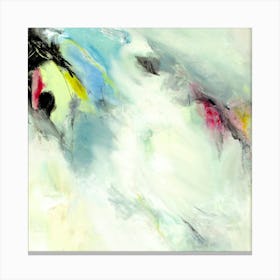 Pastel Abstract Painting Print "Wave of Serenity" Pastel Home Decor, Modern, Contemporary, Minimalist Canvas Print