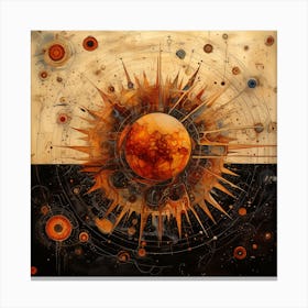 'Solar Eclipse' Canvas Print