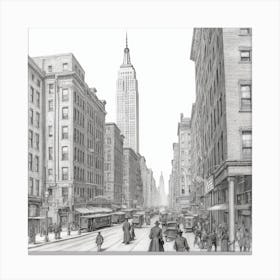 Empire State Building 1 Canvas Print