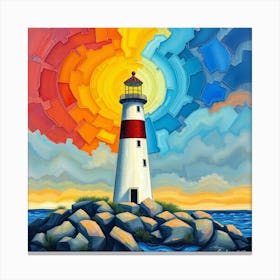 Lighthouse 19 Canvas Print