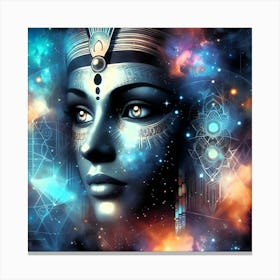 Cleopatra Portrait Artwork 145 Canvas Print