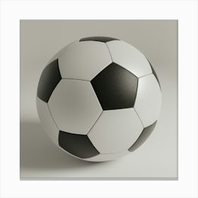Classic Soccer Ball Ball Soccer Ball Canvas Print