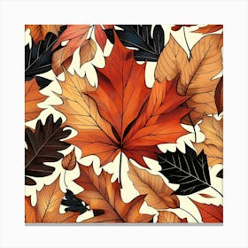 Autumn maple 2 Canvas Print