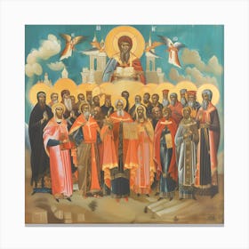 Russian Iconography 2 Canvas Print