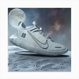 NikeMoonPS Canvas Print