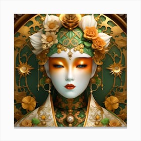 Chinese Woman 10 Canvas Print