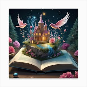 Fairytale Castle 1 Canvas Print