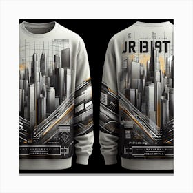 Futuristic City 24 Canvas Print