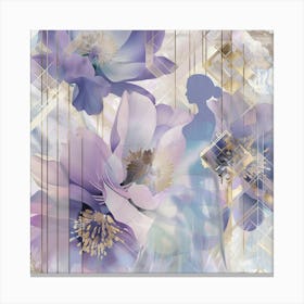 Lilac Flowers Canvas Print