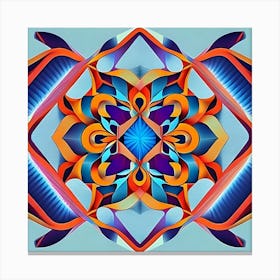 Abstract Mandala 7 Canvas Print