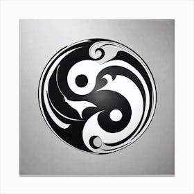 Yin Yang Symbol 13 Canvas Print