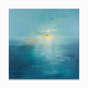 Between The Heaven And The Deep Blue Sea Canvas Print